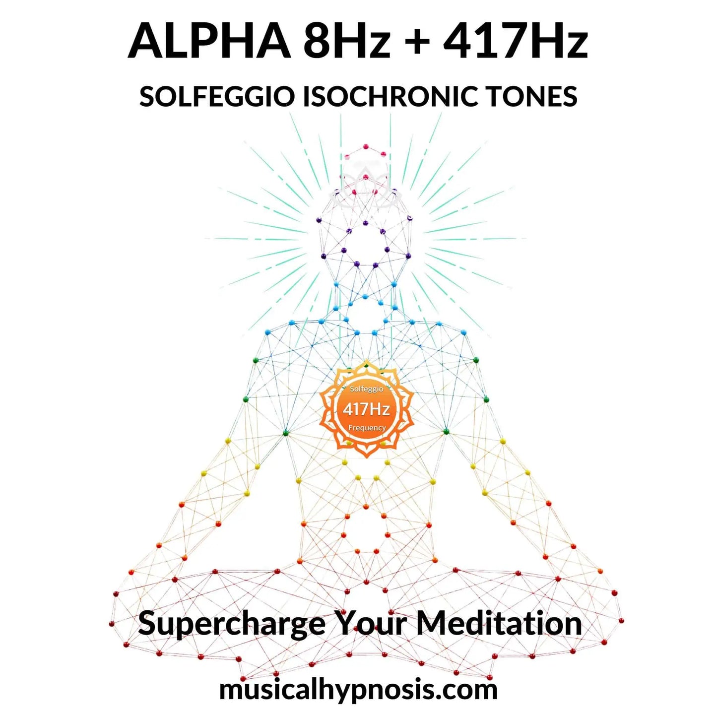 Alpha 8Hz and 417Hz Solfeggio Isochronic Tones | 30 minutes