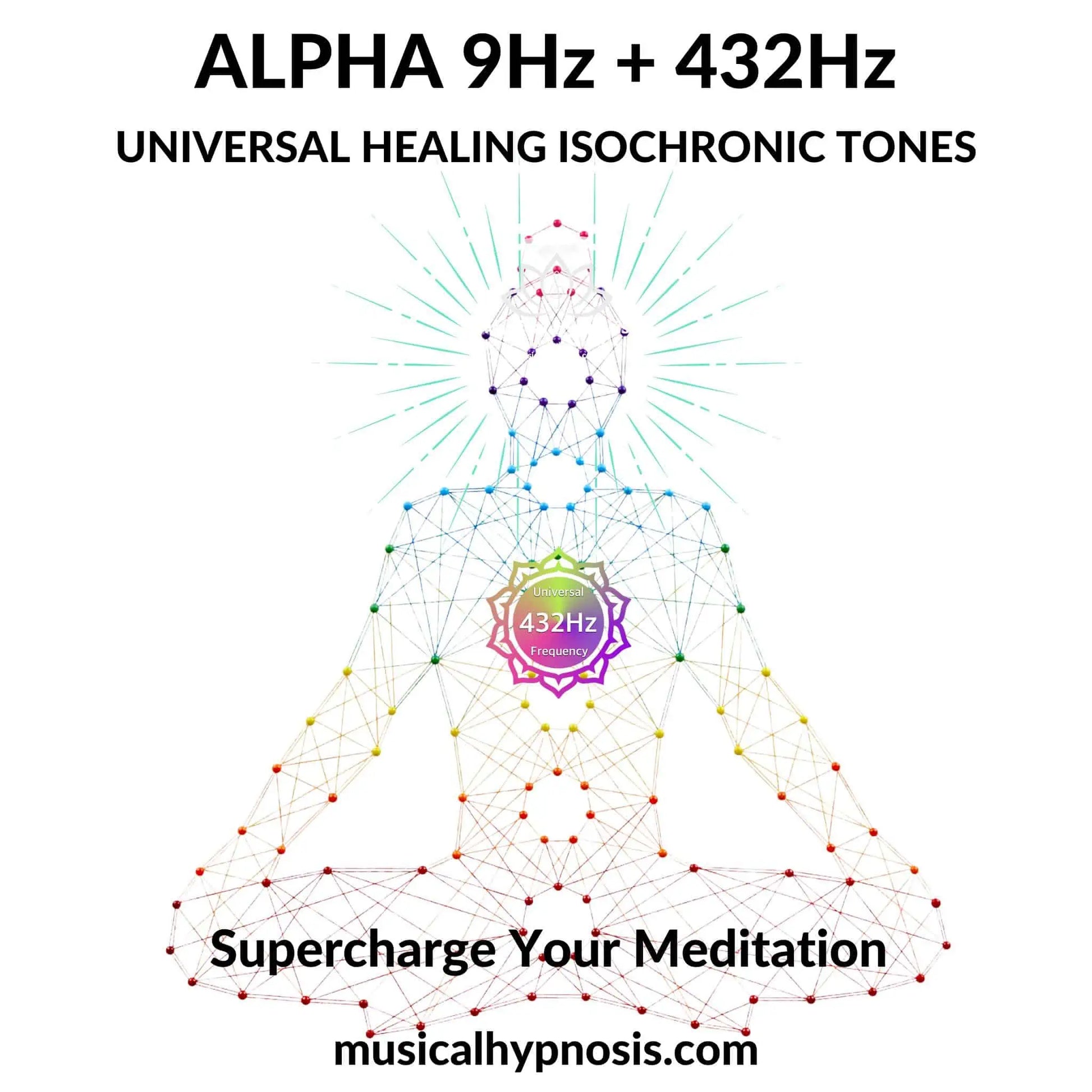 Alpha 9Hz and 432Hz Universal Healing Isochronic Tones | 30 minutes