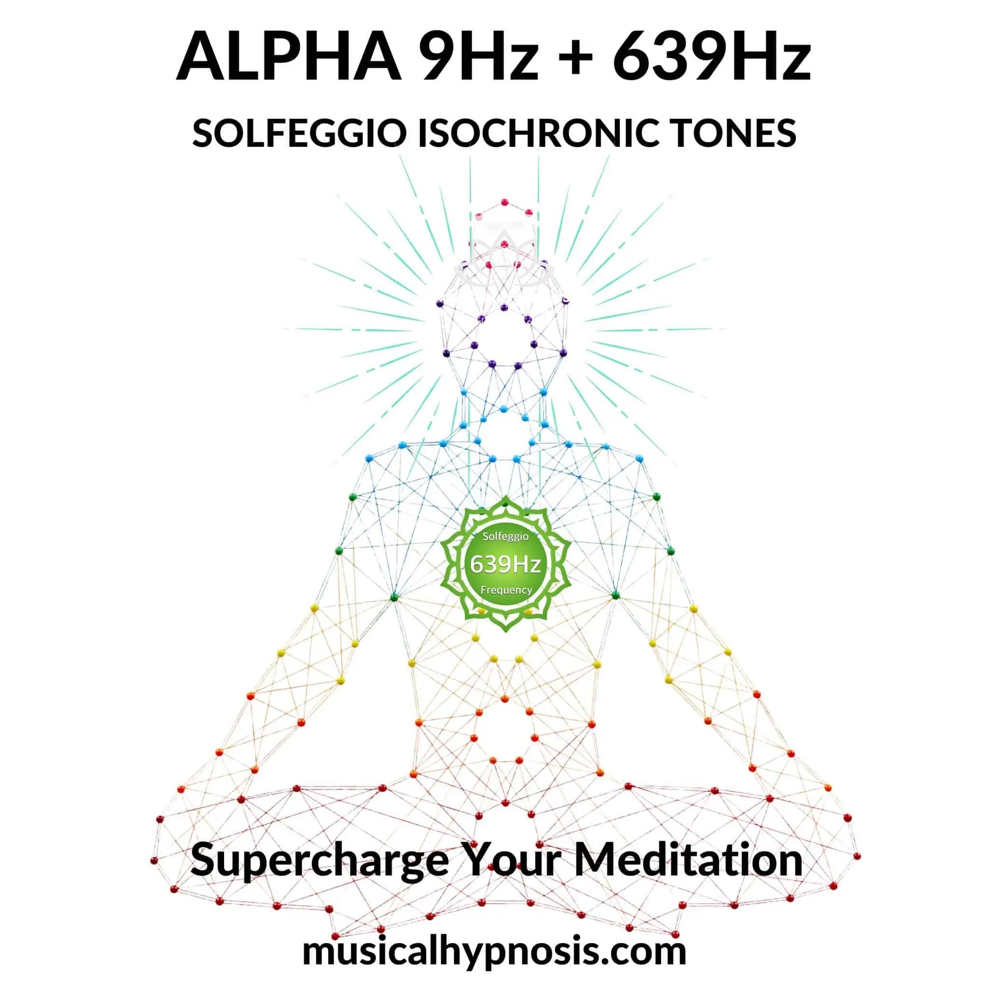 Alpha 9Hz and 639Hz Solfeggio Isochronic Tones | 30 minutes