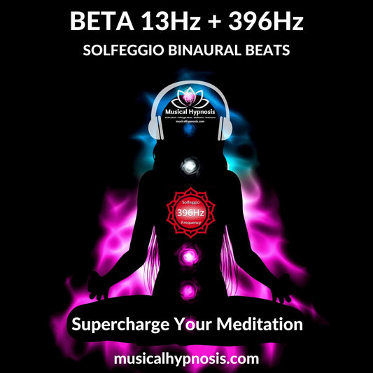 Beta 13Hz and 396Hz Solfeggio Binaural Beats | 30 minutes