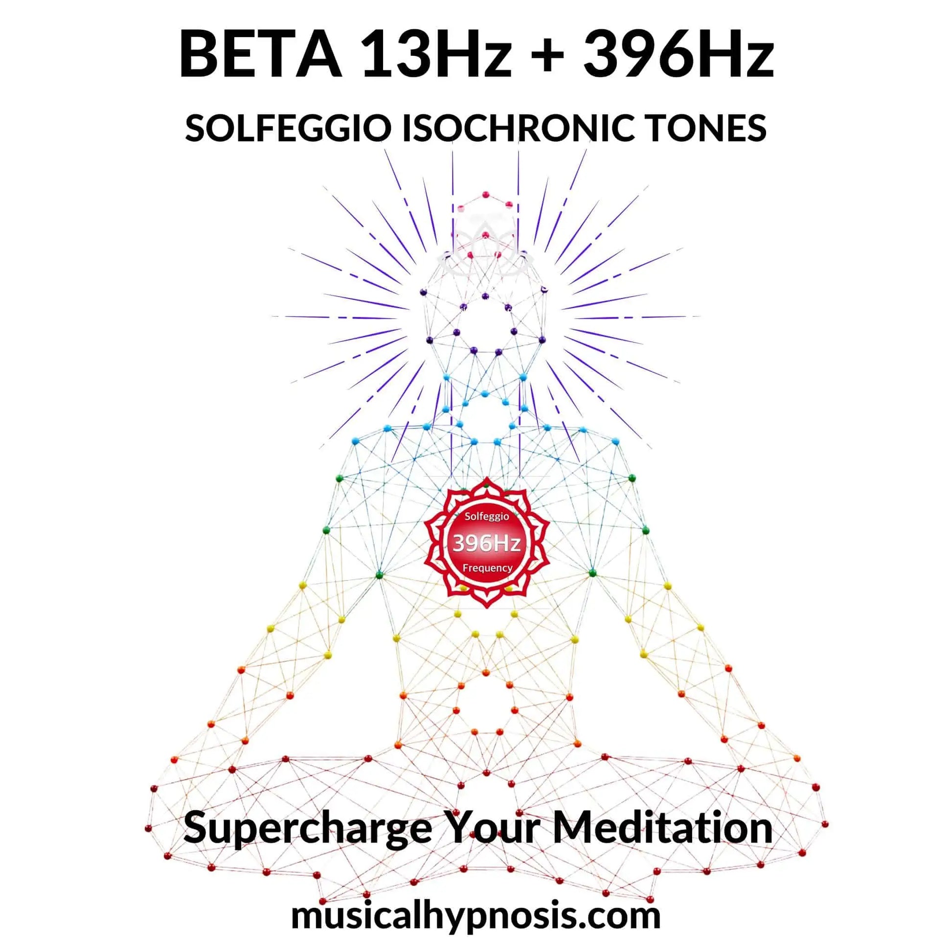 Beta 13Hz and 396Hz Solfeggio Isochronic Tones | 30 minutes