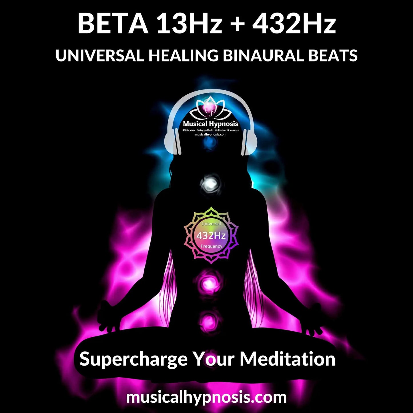 Beta 13Hz and 432Hz Universal Healing Binaural Beats | 30 minutes