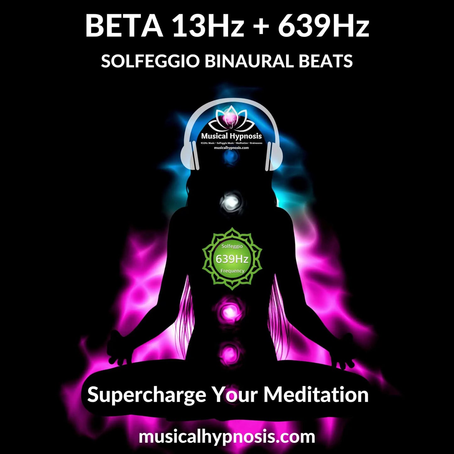 Beta 13Hz and 639Hz Solfeggio Binaural Beats | 30 minutes