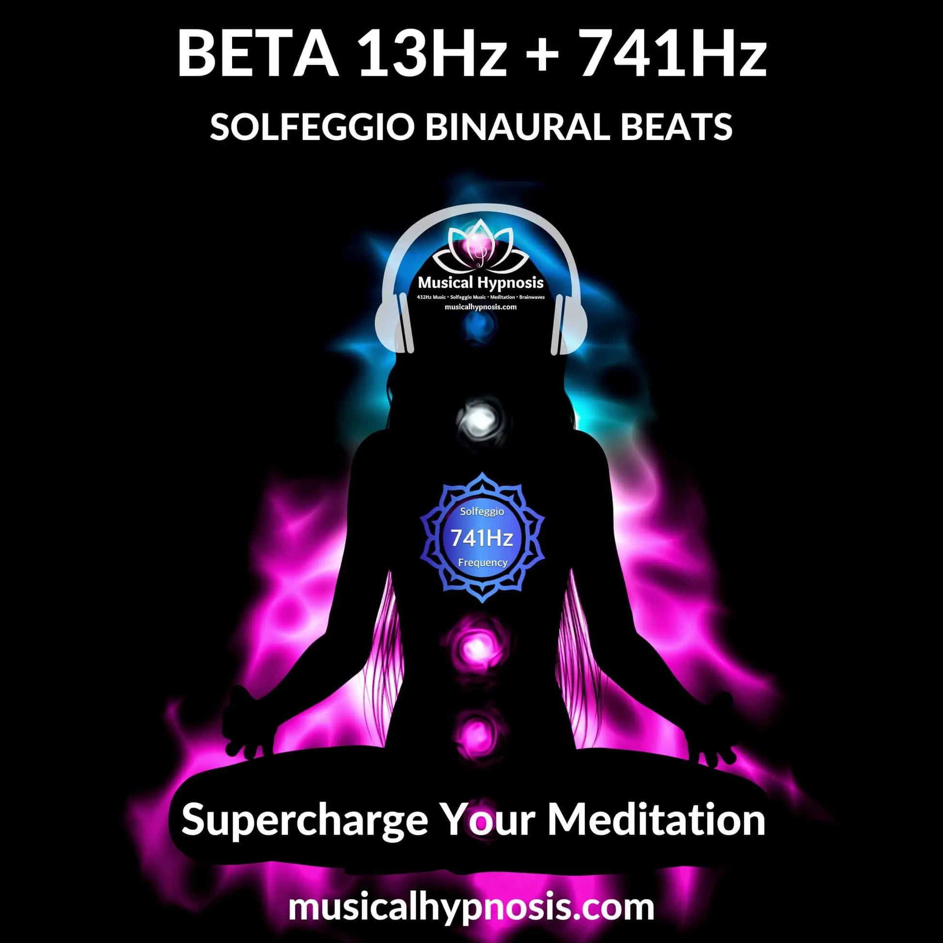 Beta 13Hz and 741Hz Solfeggio Binaural Beats | 30 minutes
