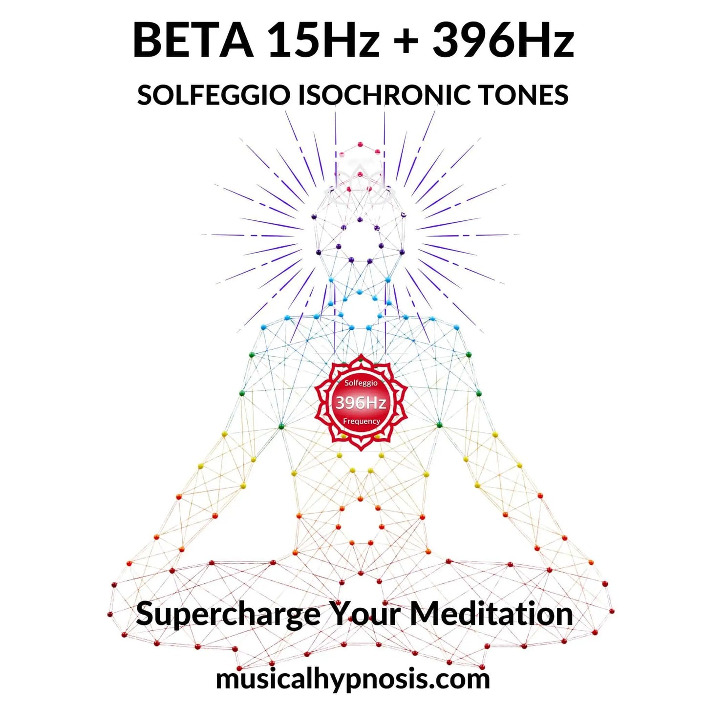 Beta 15Hz and 396Hz Solfeggio Isochronic Tones | 30 minutes