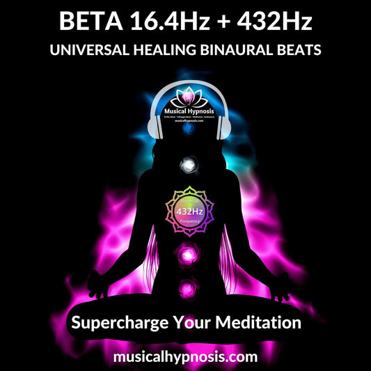 Beta 16.4Hz and 432Hz Universal Healing Binaural Beats | 30 minutes