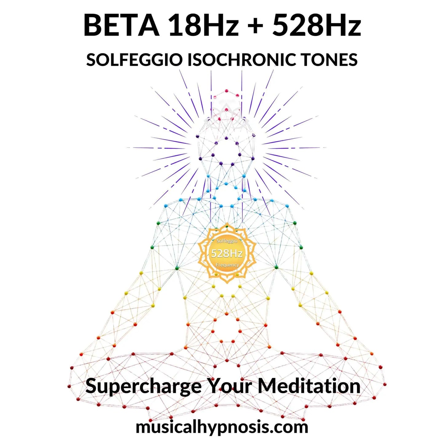 Beta 18Hz and 528Hz Solfeggio Isochronic Tones | 30 minutes