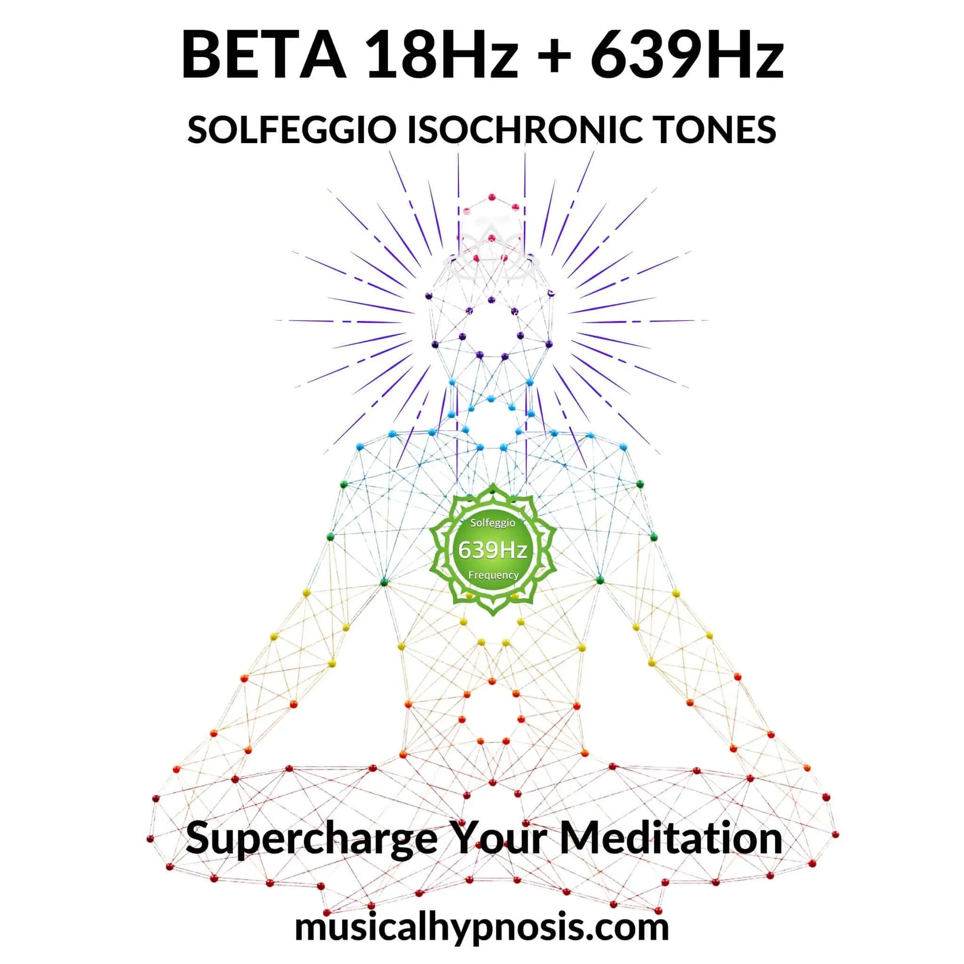 Beta 18Hz and 639Hz Solfeggio Isochronic Tones | 30 minutes