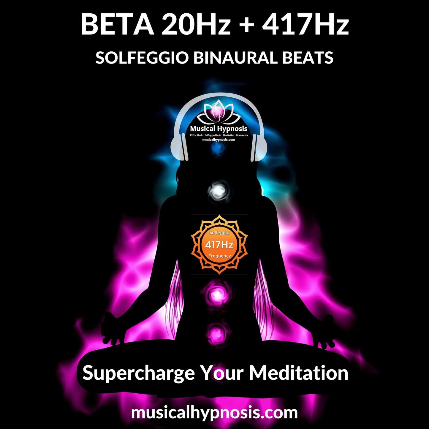 Beta 20Hz and 417Hz Solfeggio Binaural Beats | 30 minutes
