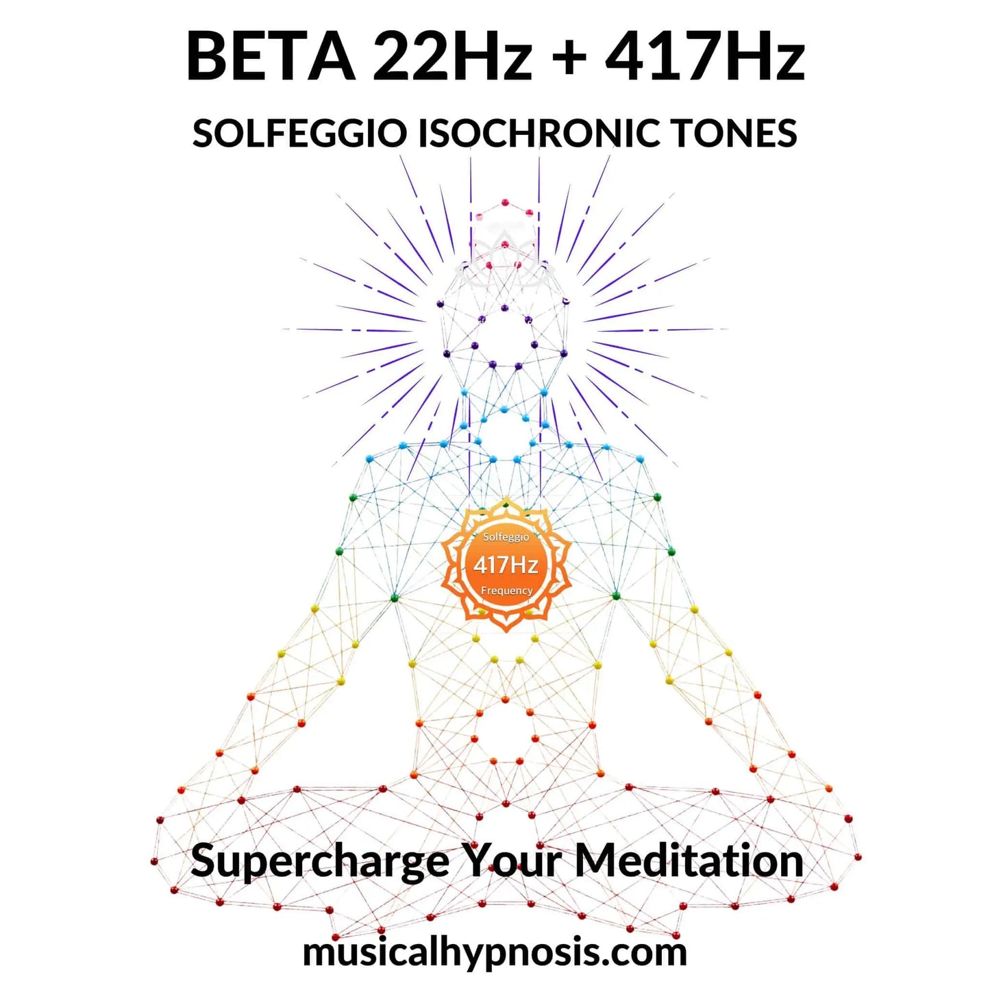 Beta 22Hz and 417Hz Solfeggio Isochronic Tones | 30 minutes