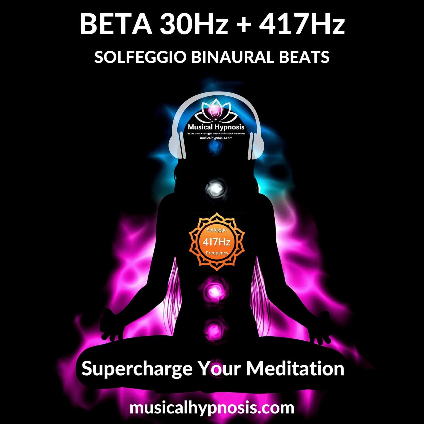Beta 30Hz and 417Hz Solfeggio Binaural Beats | 30 minutes