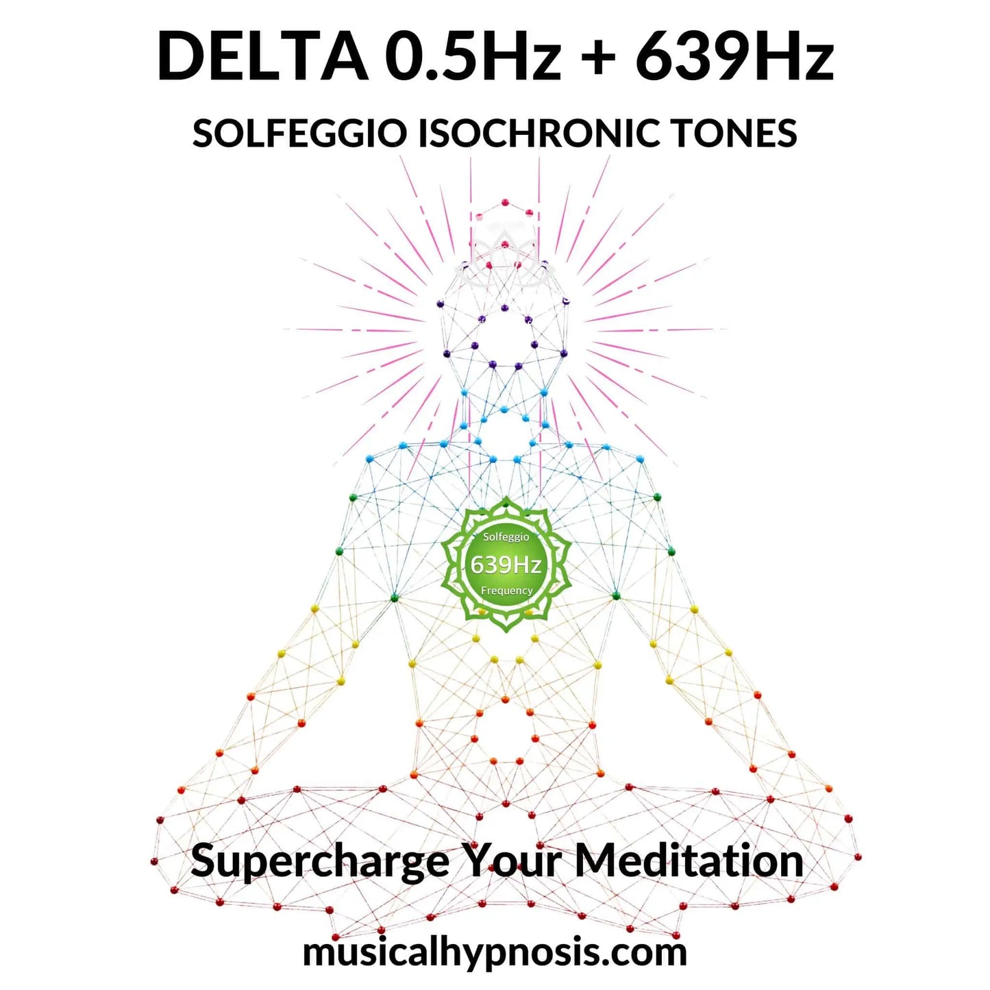 Delta 0.5Hz and 639Hz Solfeggio Isochronic Tones | 30 minutes