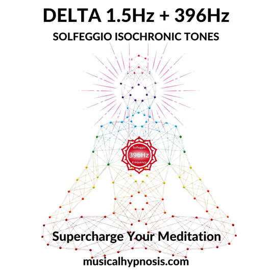 Delta 1.5Hz and 396Hz Solfeggio Isochronic Tones | 30 minutes