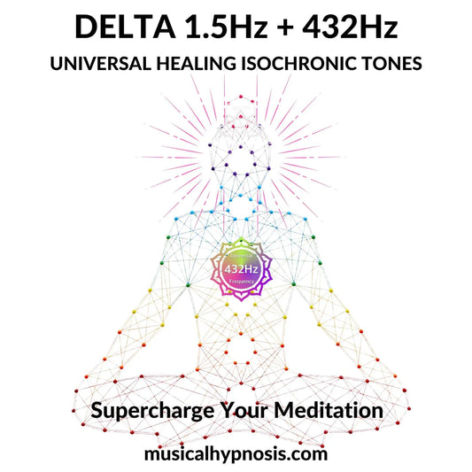 Delta 1.5Hz and 432Hz Universal Healing Isochronic Tones | 30 minutes