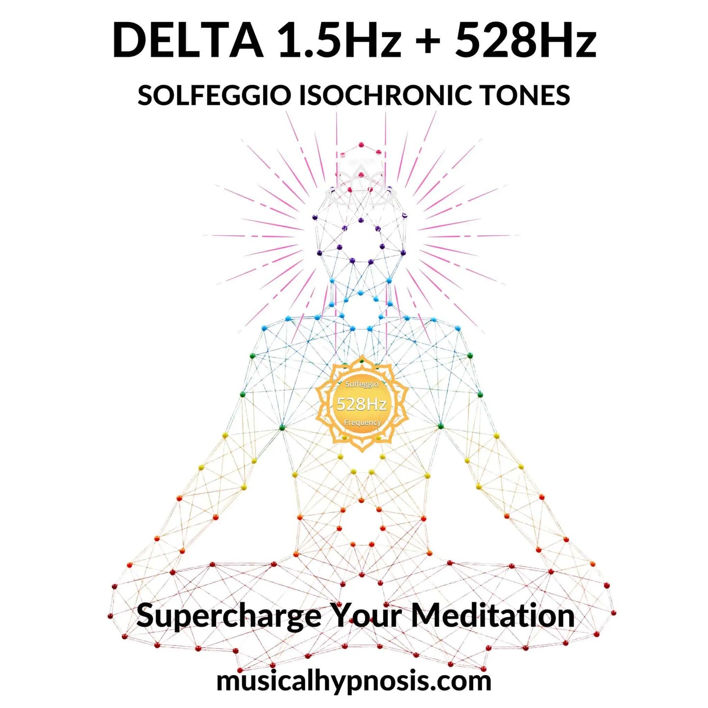 Delta 1.5Hz and 528Hz Solfeggio Isochronic Tones | 30 minutes