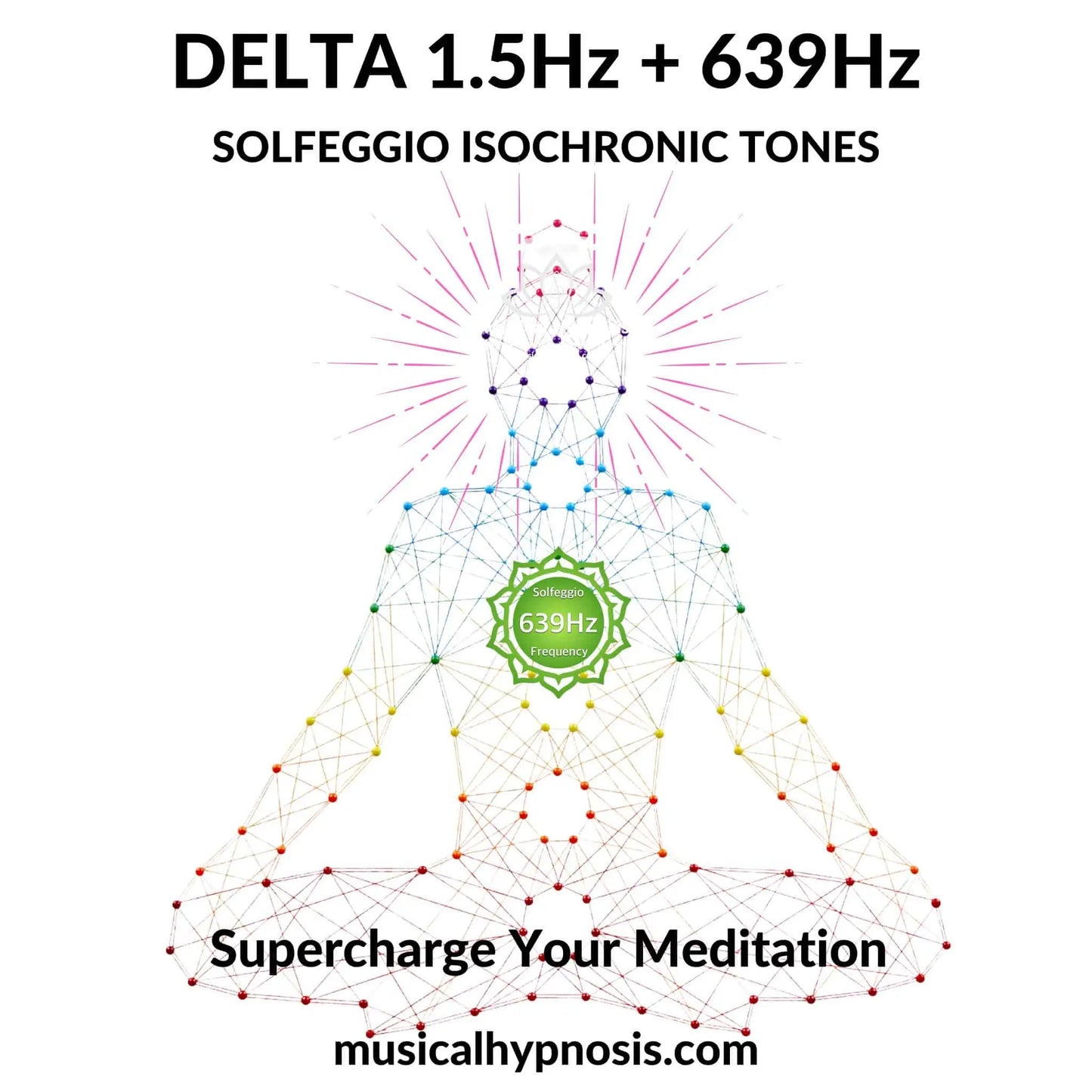 Delta 1.5Hz and 639Hz Solfeggio Isochronic Tones | 30 minutes