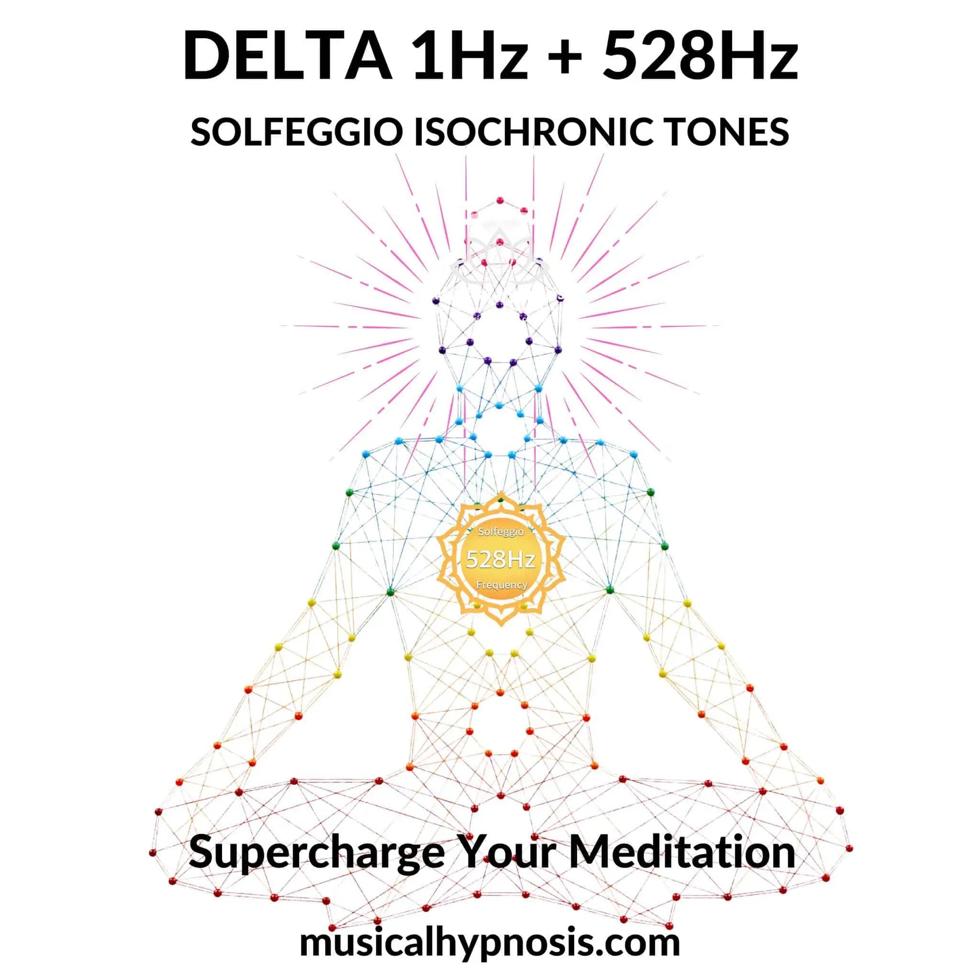 Delta 1Hz and 528Hz Solfeggio Isochronic Tones | 30 minutes