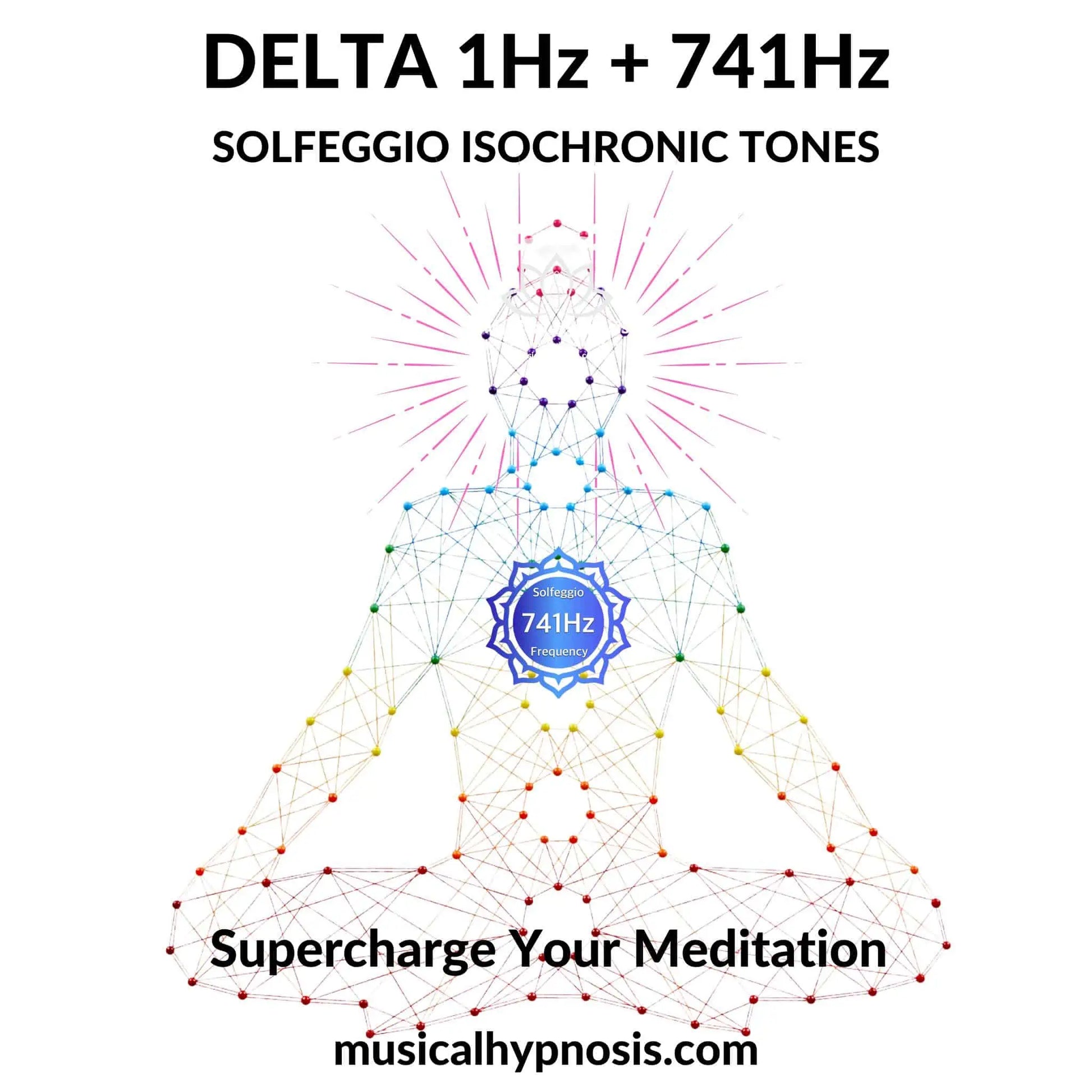 Delta 1Hz and 741Hz Solfeggio Isochronic Tones | 30 minutes