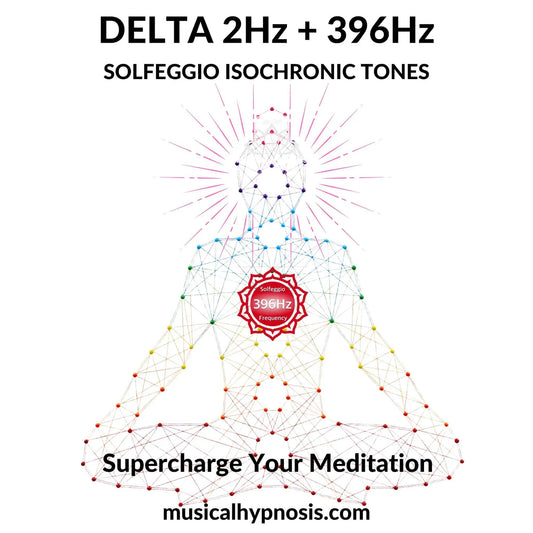 Delta 2Hz and 396Hz Solfeggio Isochronic Tones | 30 minutes