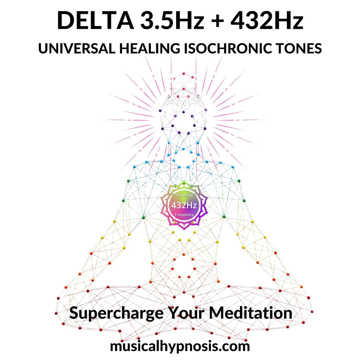 Delta 3.5Hz and 432Hz Universal Healing Isochronic Tones | 30 minutes