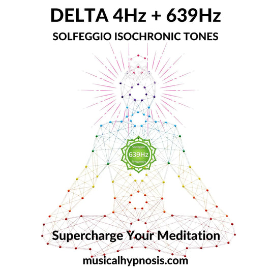 Delta 4Hz and 639Hz Solfeggio Isochronic Tones | 30 minutes