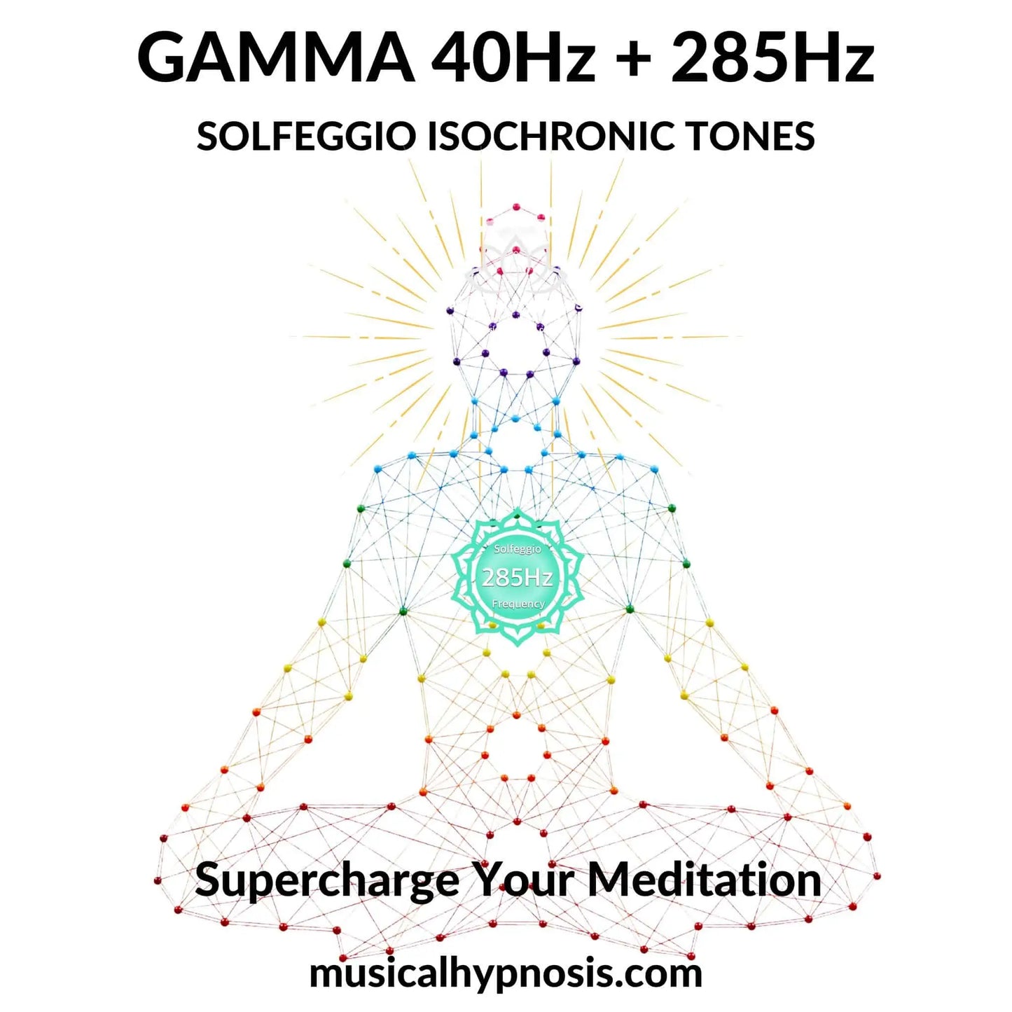 Gamma 40Hz and 285Hz Solfeggio Isochronic Tones | 30 minutes