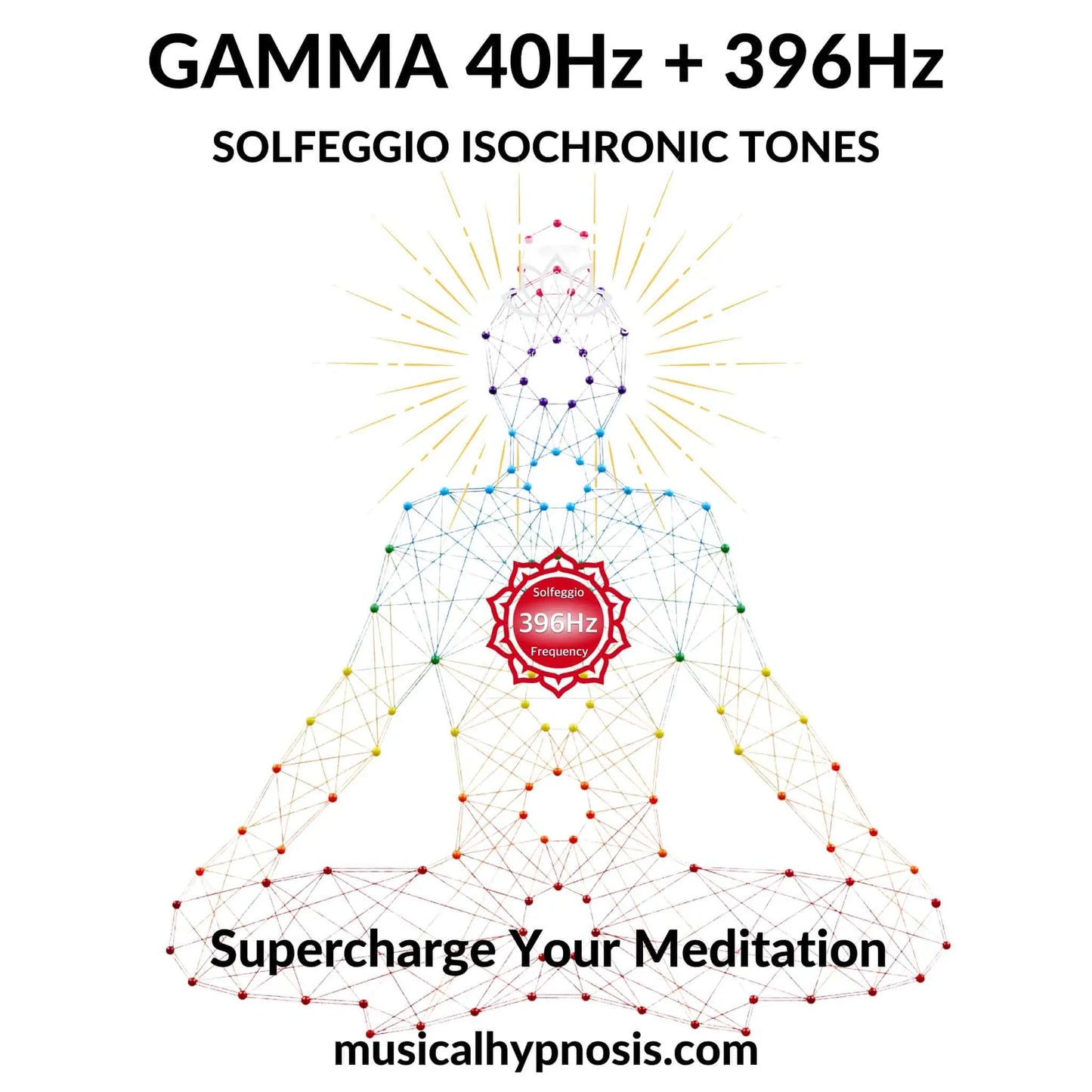 Gamma 40Hz and 396Hz Solfeggio Isochronic Tones | 30 minutes