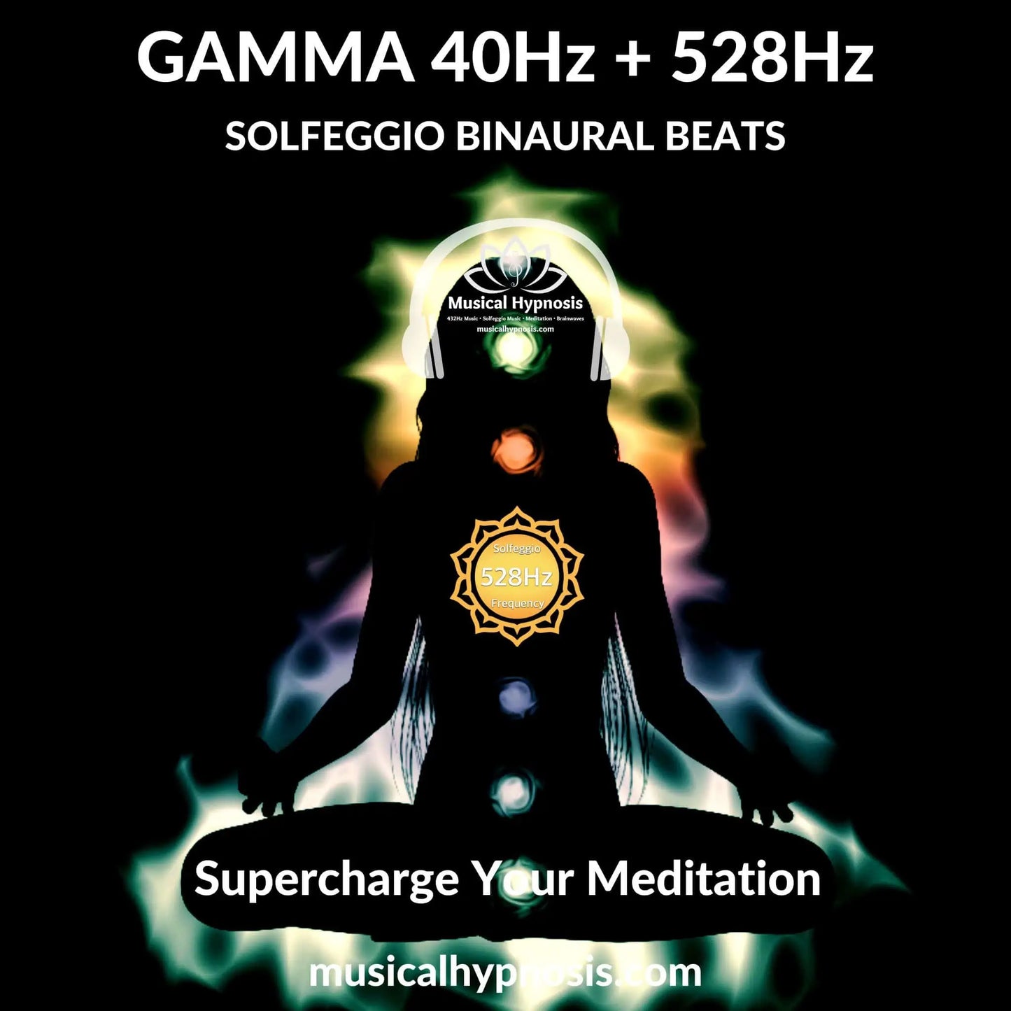 Gamma 40Hz and 528Hz Solfeggio Binaural Beats | 30 minutes