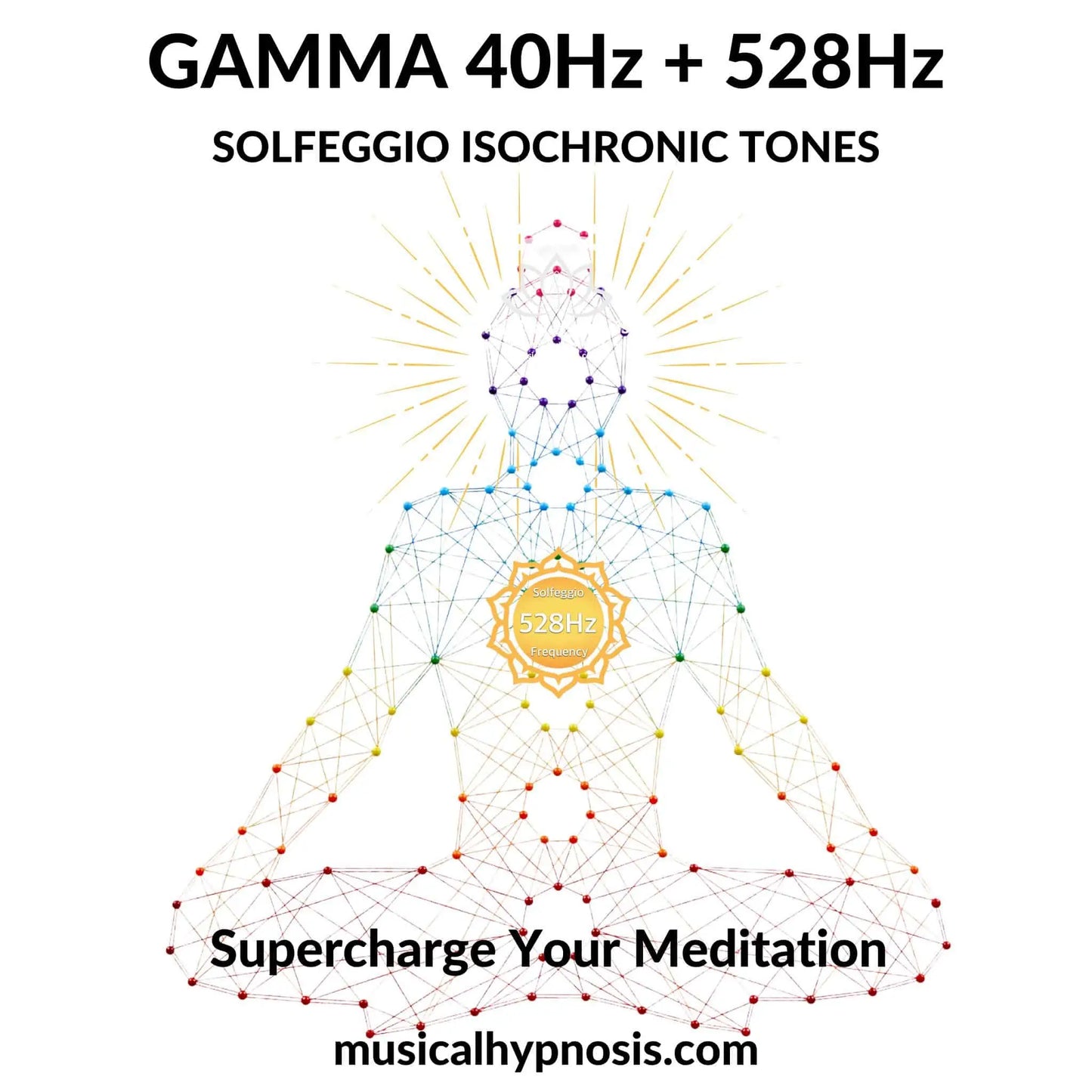 Gamma 40Hz and 528Hz Solfeggio Isochronic Tones | 30 minutes