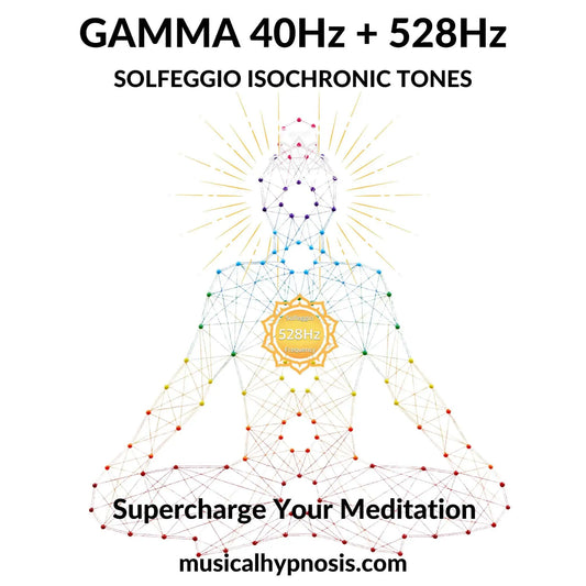 Gamma 40Hz and 528Hz Solfeggio Isochronic Tones | 30 minutes