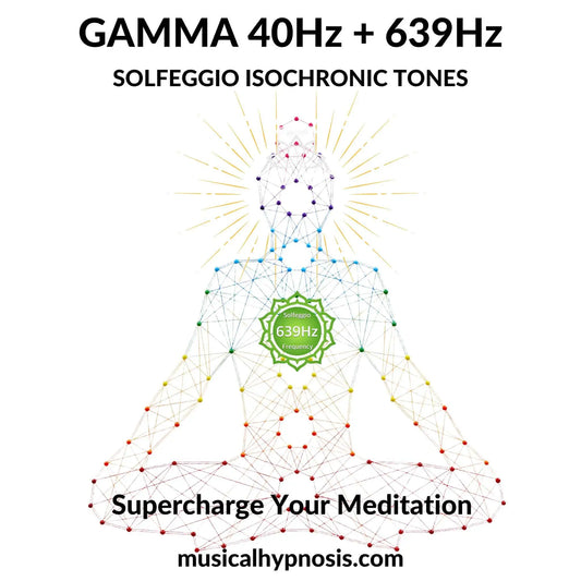 Gamma 40Hz and 639Hz Solfeggio Isochronic Tones | 30 minutes