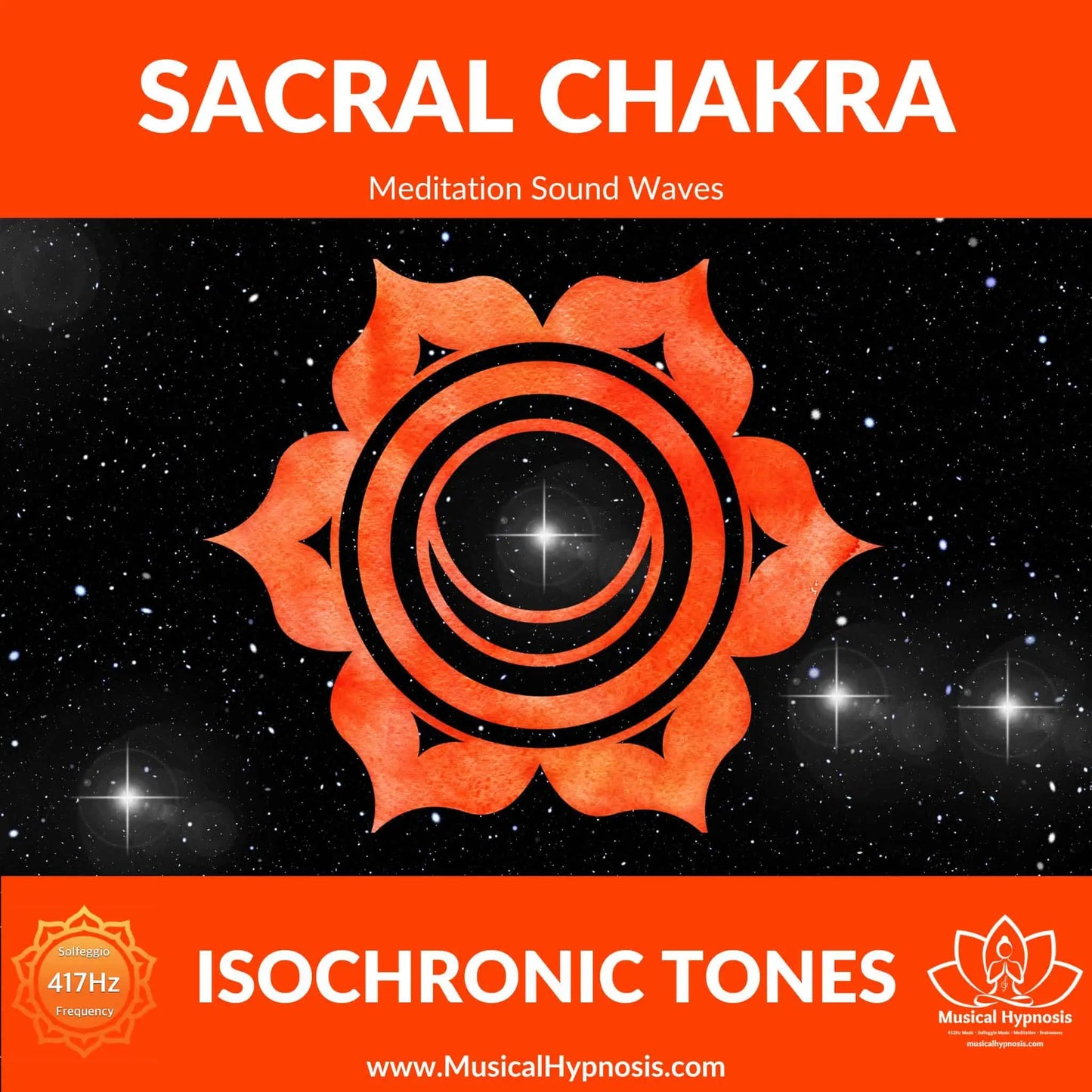 Sacral Chakra Isochronic Tones | 30 minutes