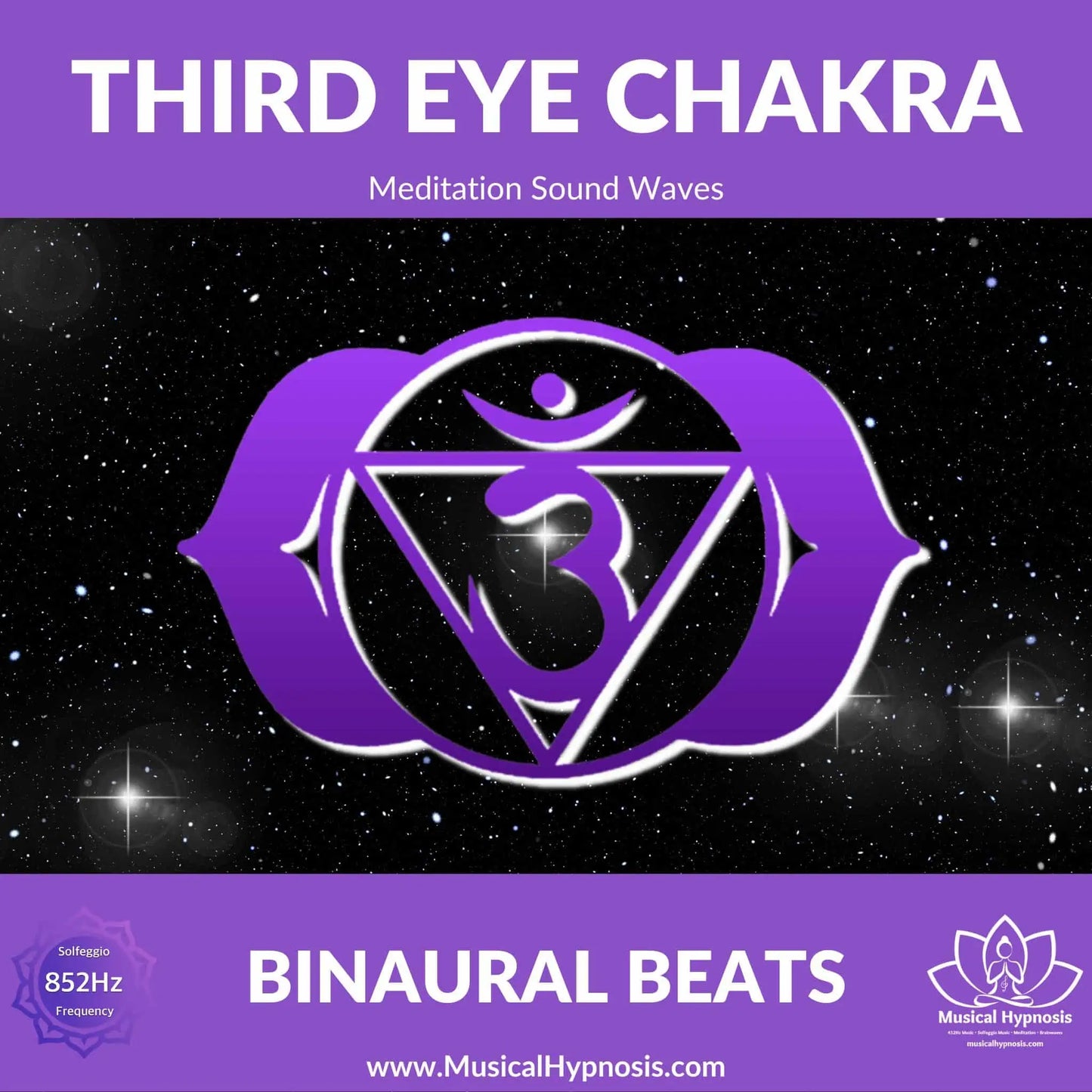 Third Eye Chakra Binaural Beats | 30 minutes