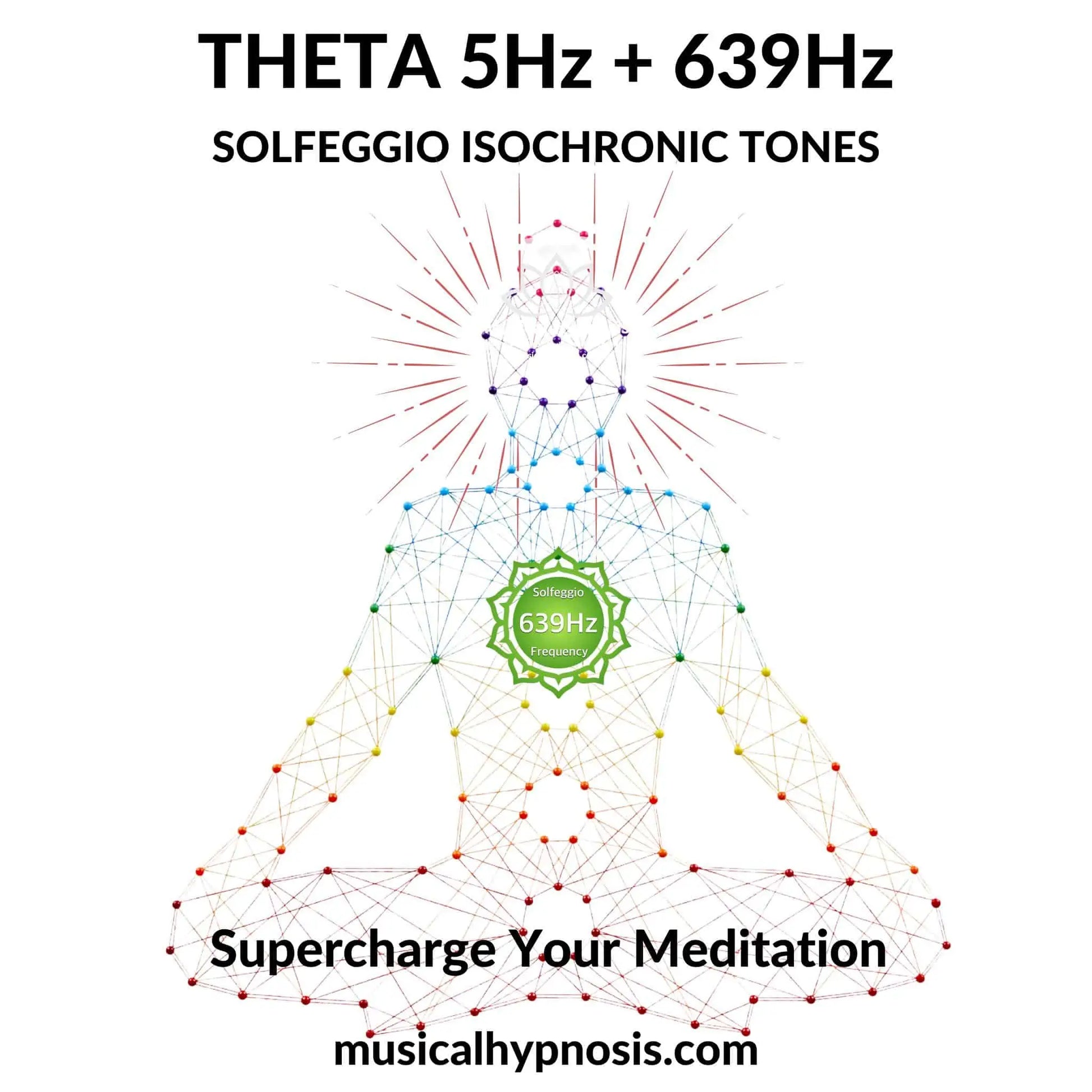 Theta 5Hz and 639Hz Solfeggio Isochronic Tones | 30 minutes
