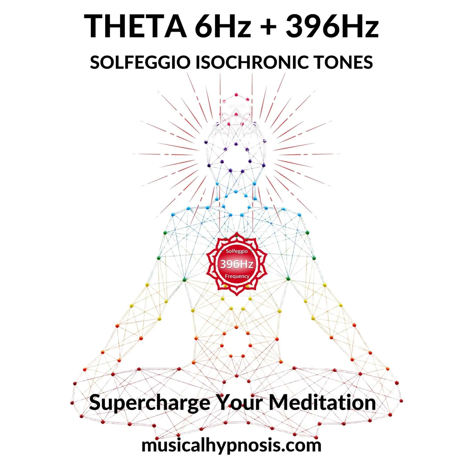 Theta 6Hz and 396Hz Solfeggio Isochronic Tones | 30 minutes