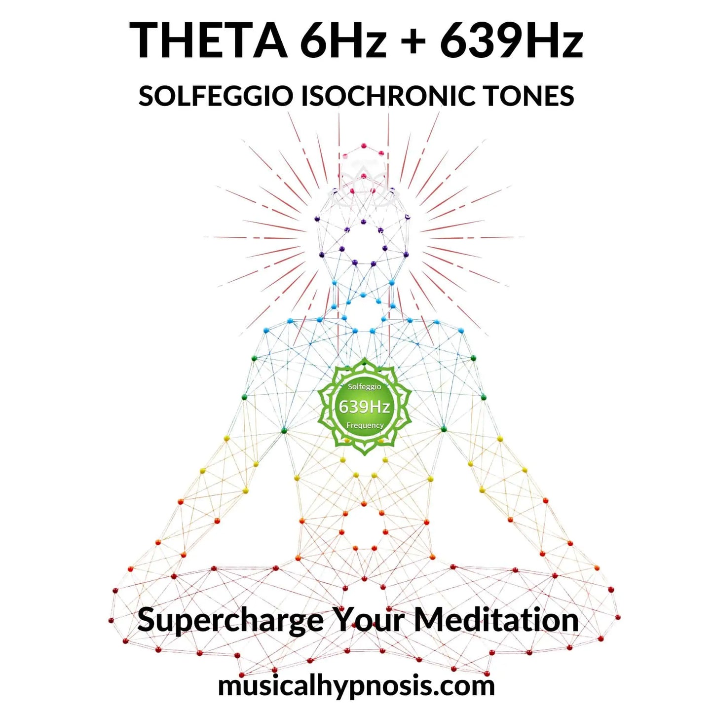 Theta 6Hz and 639Hz Solfeggio Isochronic Tones | 30 minutes