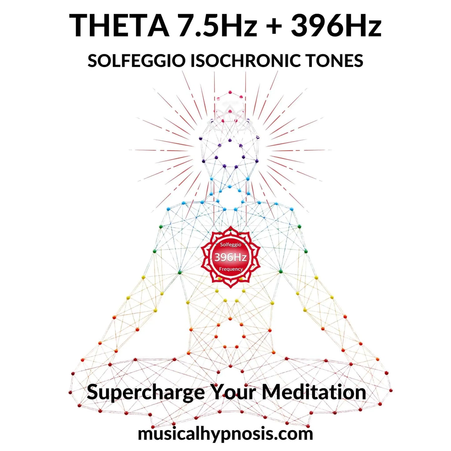 Theta 7.5Hz and 396Hz Solfeggio Isochronic Tones | 30 minutes