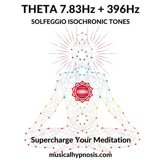 Theta 7.83Hz and 396Hz Solfeggio Isochronic Tones | 30 minutes