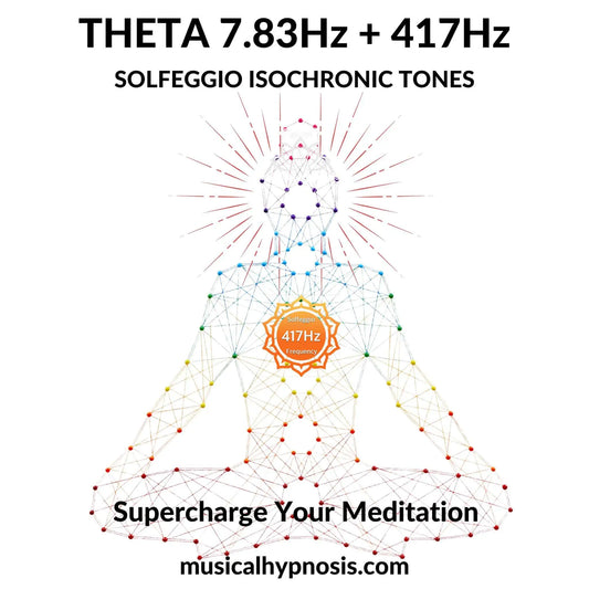 Theta 7.83Hz and 417Hz Solfeggio Isochronic Tones | 30 minutes