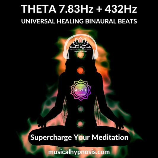 Theta 7.83Hz and 432Hz Universal Healing Binaural Beats | 30 minutes