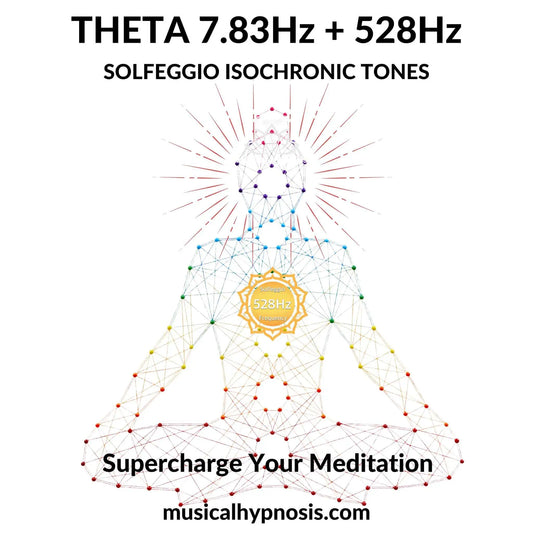 Theta 7.83Hz and 528Hz Solfeggio Isochronic Tones | 30 minutes