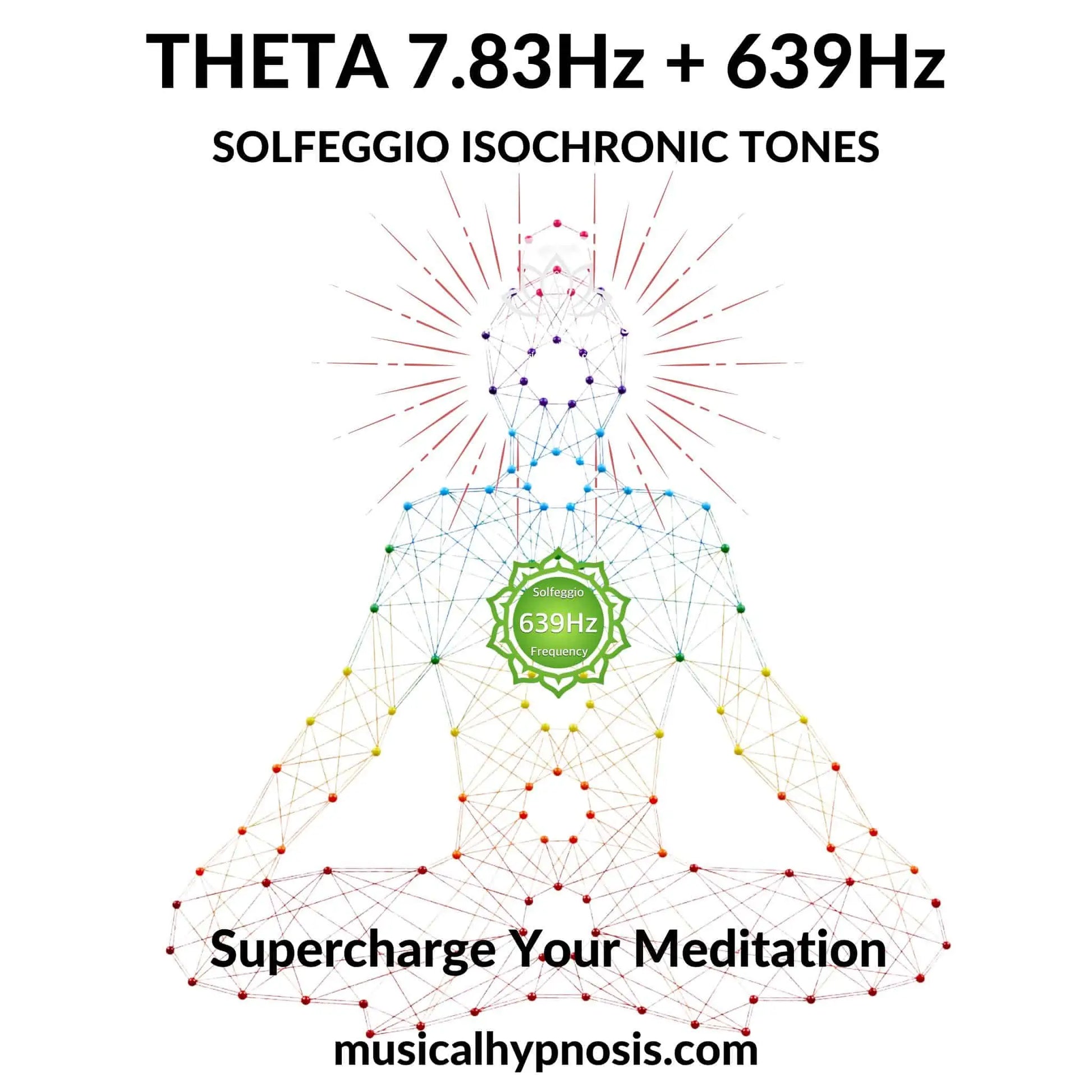 Theta 7.83Hz and 639Hz Solfeggio Isochronic Tones | 30 minutes