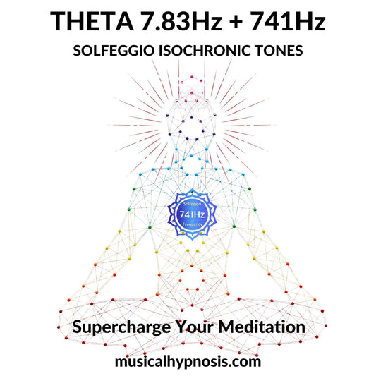 Theta 7.83Hz and 741Hz Solfeggio Isochronic Tones | 30 minutes