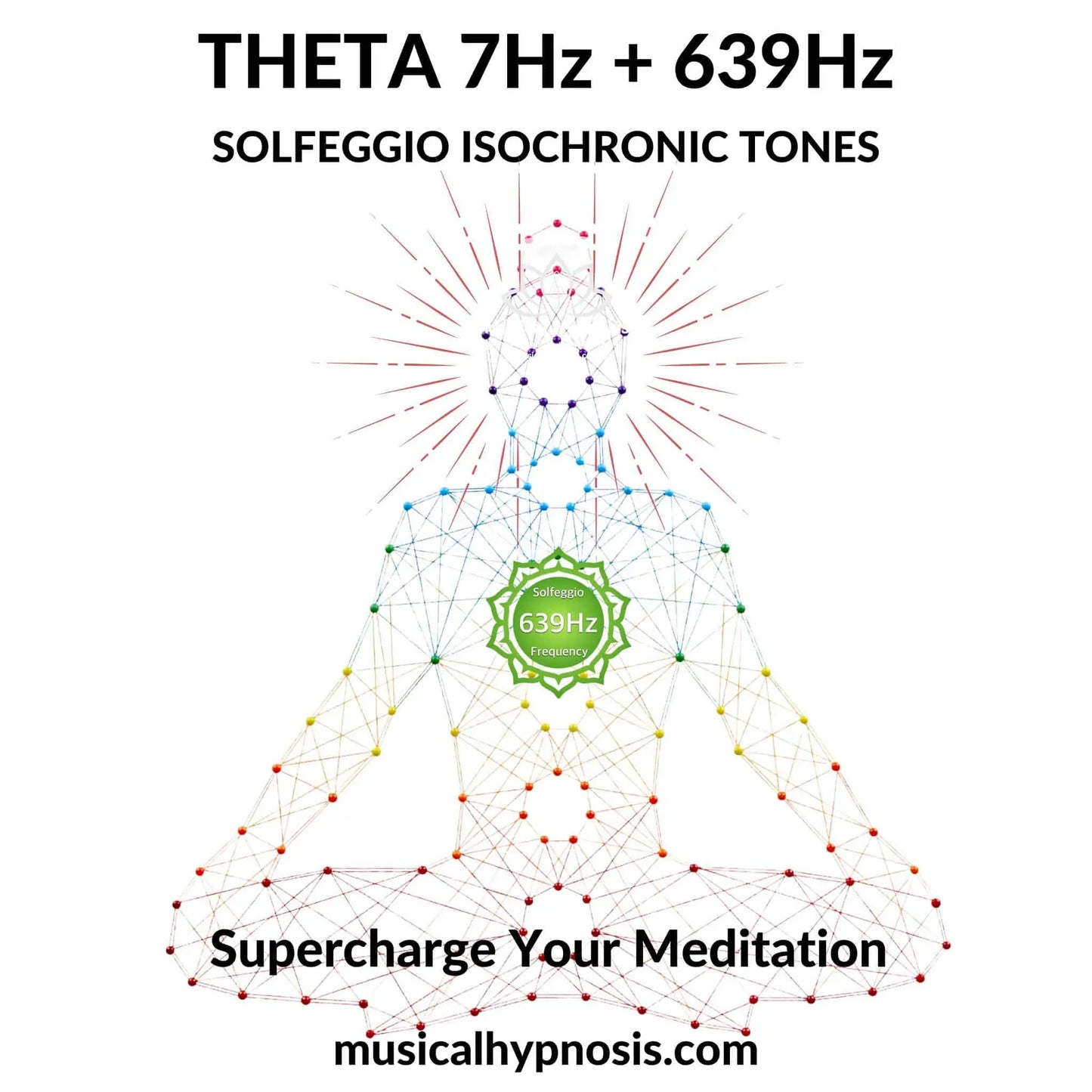 Theta 7Hz and 639Hz Solfeggio Isochronic Tones | 30 minutes